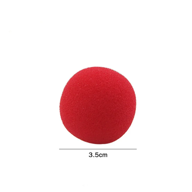 10pcs Super Soft Red Sponge Ball (3.5/4.5CM Available) Magic Tricks Appear Vanish Magia Close Up Street Illusions Gimmick Magica