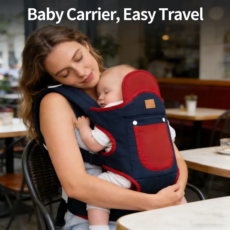 Lightweight Ventilate Ergonomics Baby Carrier Sling Portable Child Backpacks Thickening Shoulders Ergonomic Kangaroo 0-36 Months