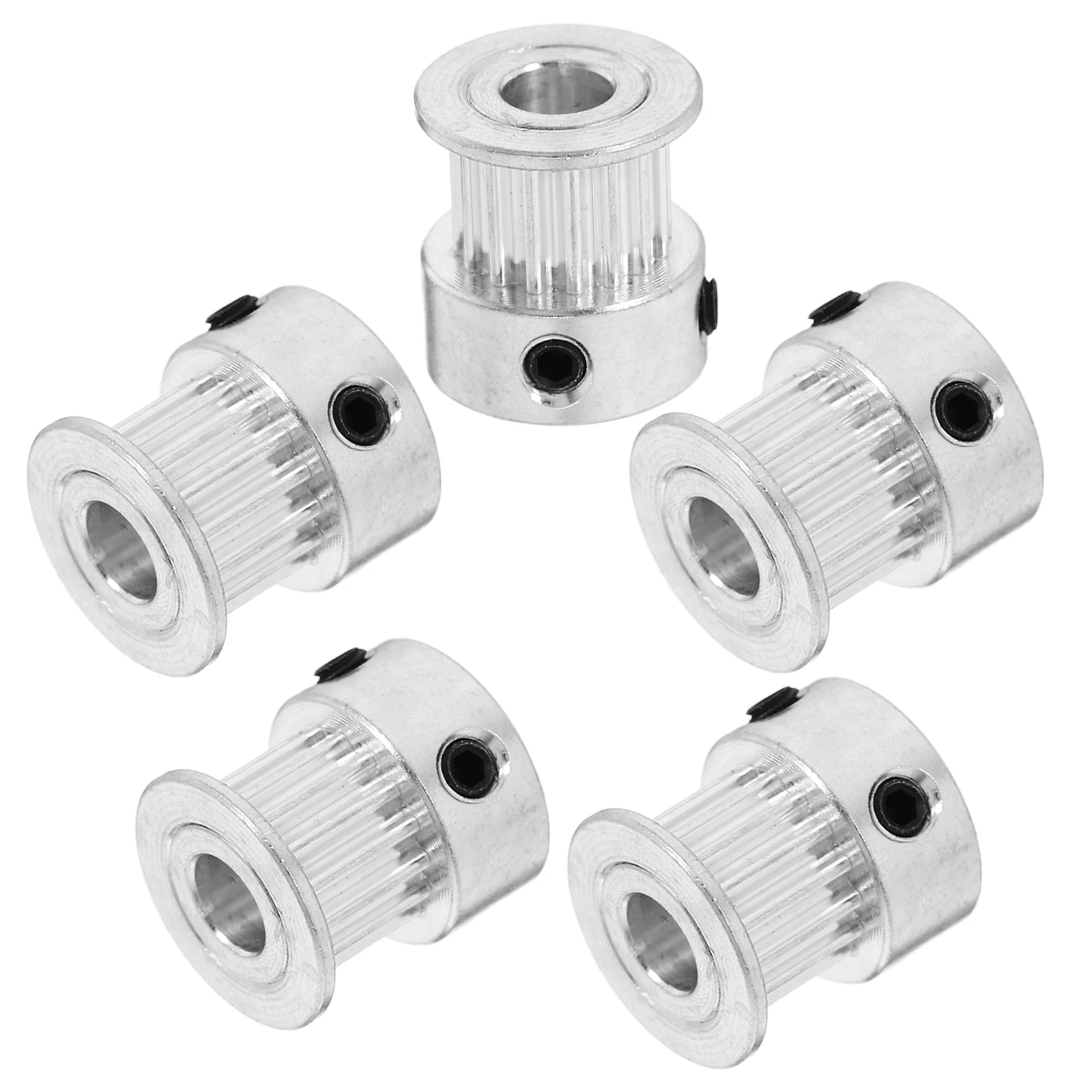 

5pcs GT2 Timing Belt Pulley 6mm Width 3D Printer Aluminum Alloy Accessories 2GT CNC Machine Parts Kit