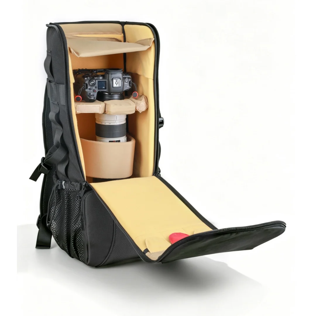 DSLR Camera Telephoto Lens Backpack Bag Case Waterproof Tamron Sigma Nikon Canon Sony 300mm 400mm 500mm 600mm 800mm