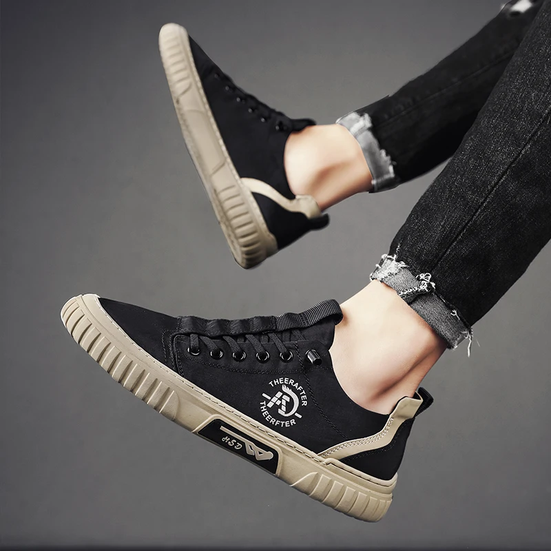 Fashion Men Shoes Mens Casual Shoes Lightweight Breathable Ice Silk Cloth Shoes Men Walking Running Sneakers Zapatos Deportivos image 6