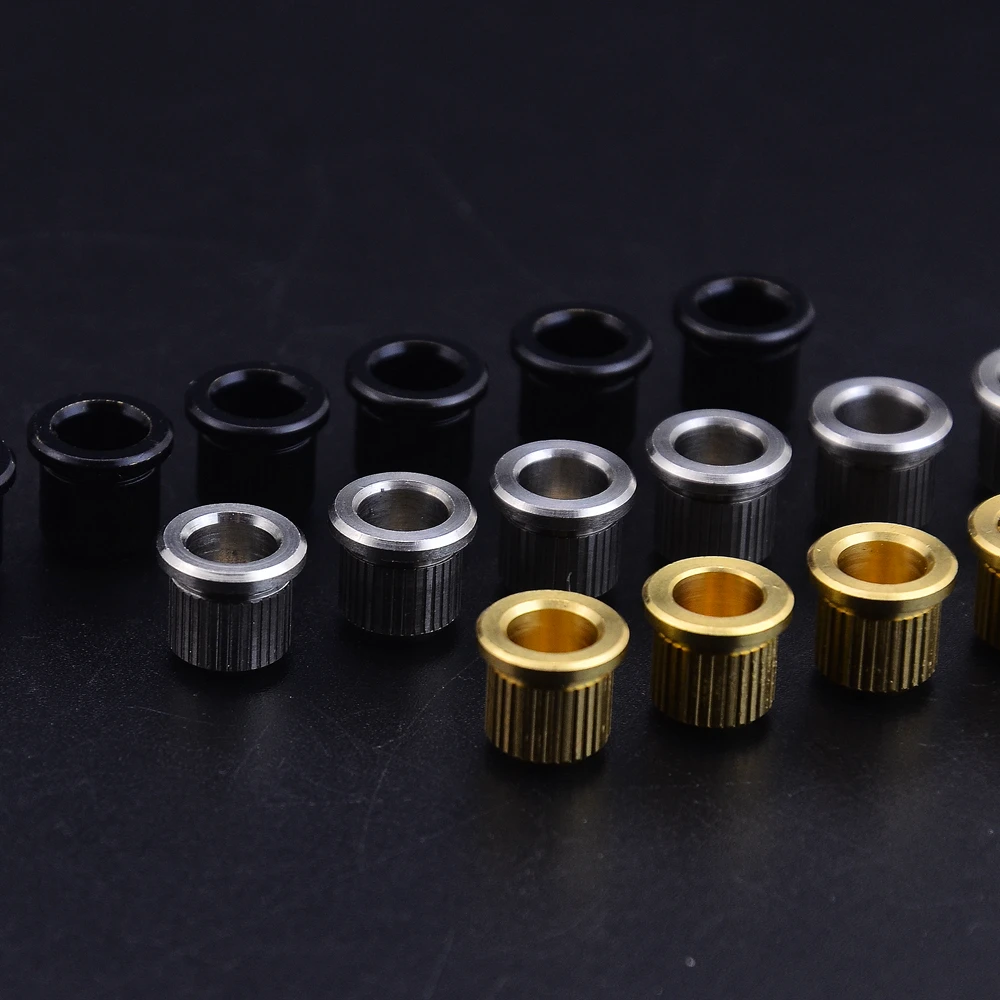 8MM Brass/ Stainless Steel Through Body String Ferrules / String Bushings for Electric Guitar  JP(Origin)