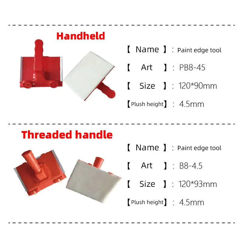 Pinceau de rouleau de peinture d'angle multifonctionnel, outil de peinture de plafond de mur, séparation de document, outils de bordure de peinture Pro