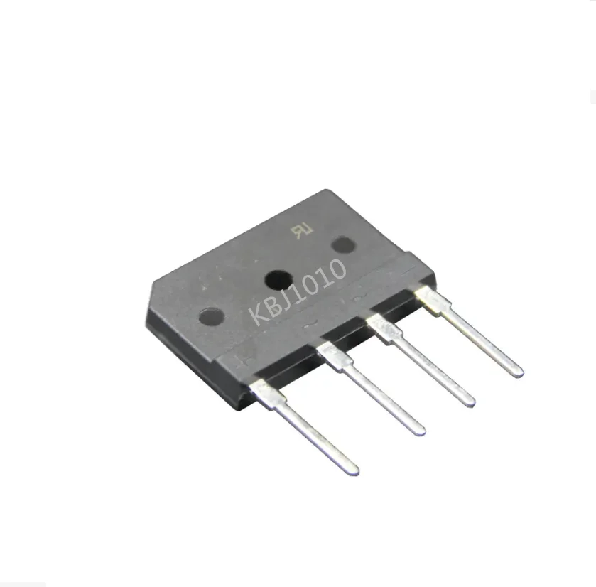 10 pçs/lote kbj1504 kbj1506 kbj1508 kbj1510 15a ponte plana dip-retificador de ponte de 4 pinos