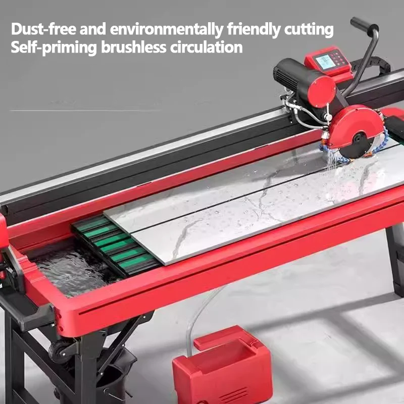 

Shijing 9201A Stone Cutting Machine 2000mm High Precision Electric Tile Cutter Water Jet 45 Degree Chamfer Wet Saw Table