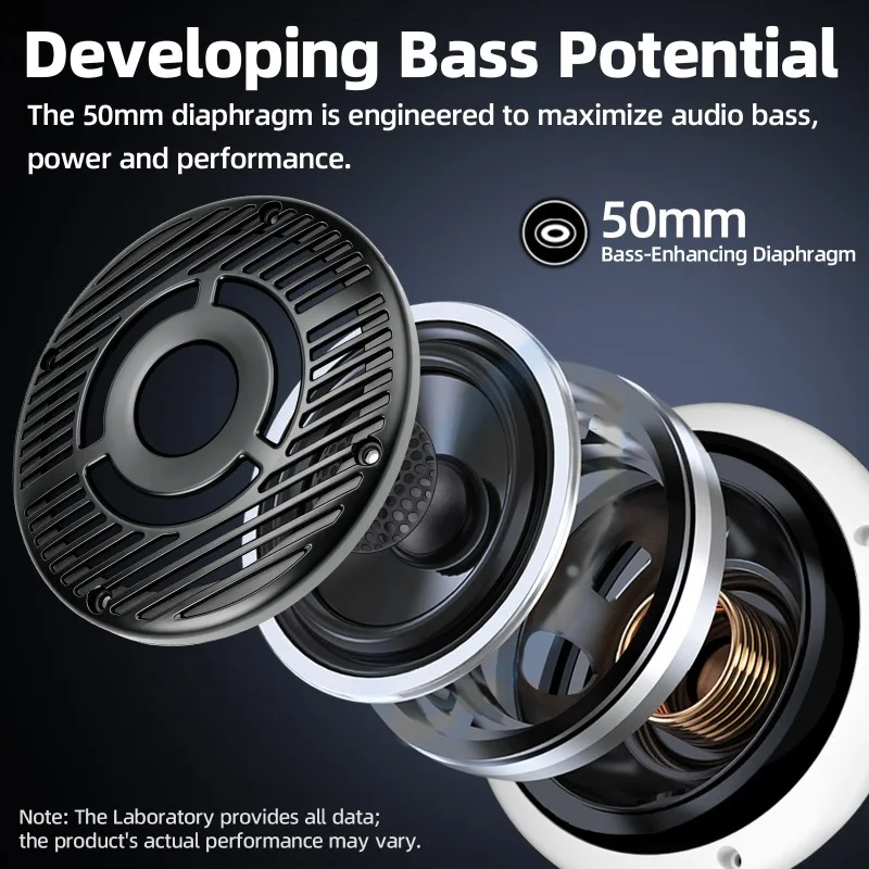 1pcs 6.5 Inch Boat Speaker 800W Coaxial Audio Speaker Waterproof IP66 2 Way Audio Speaker For Boats ATV UTV RV Yachts Golf Cart