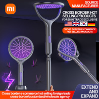 Xiaomi Mosquito Killer Swatter Racket Foldable and Retractable 2 In1 Electric Mosquito Swatter Killer Fly Trap Bug Lamp for Home