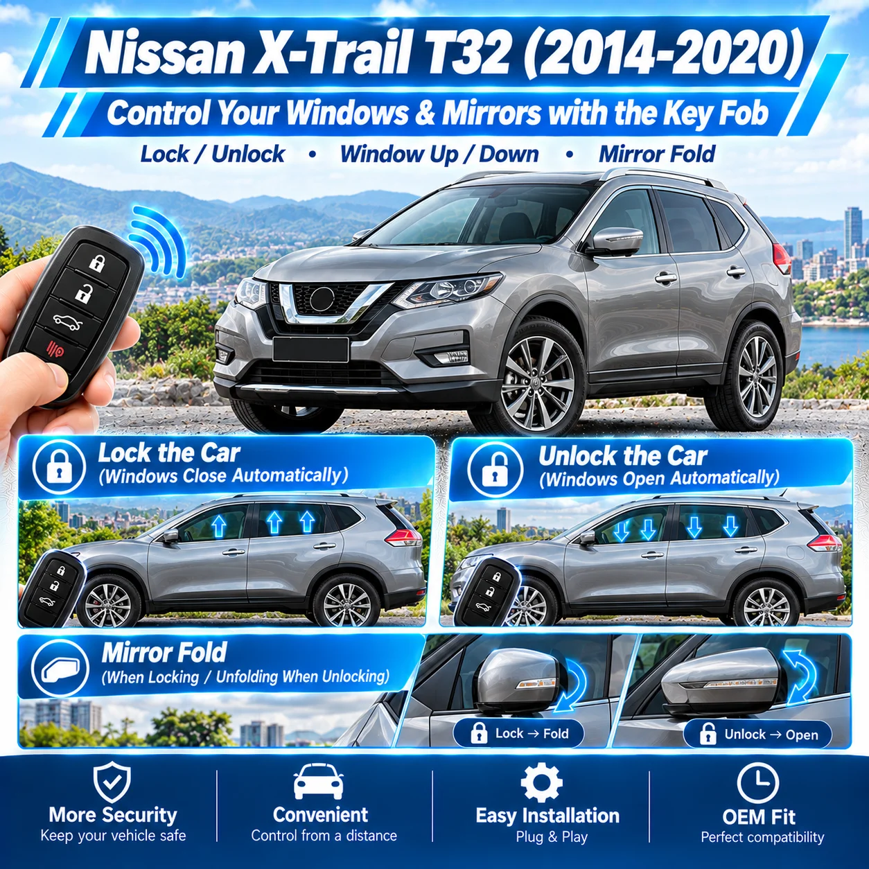 apto-para-nissan-x-trail-t32-2014–2020-cierre-automatico-de-ventanas-y-plegado-de-espejos-laterales-al-bloquear