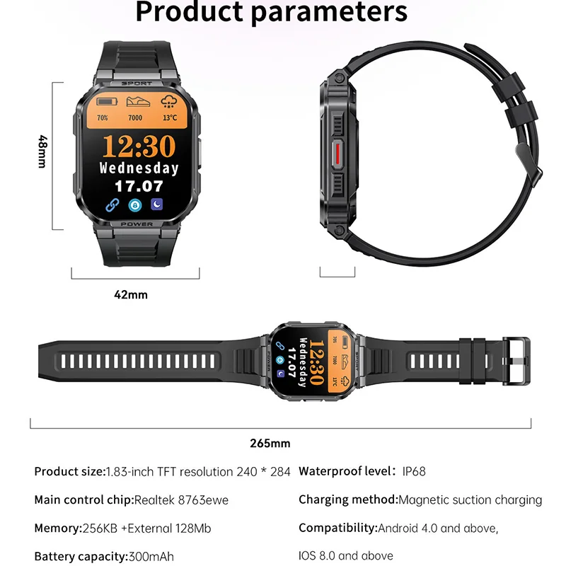 New SmartWatch 1.83