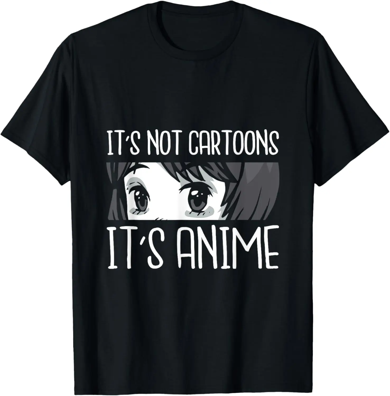 

Funny Anime Fan Quote Japanese Cartoon Graphic T-Shirt
