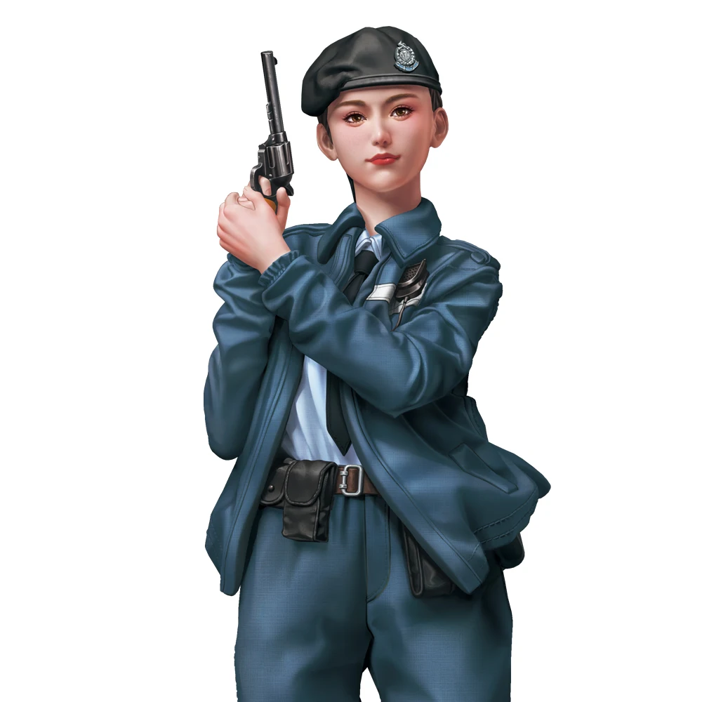 OceanCosmos miniatures, Original, 1/35 1/12 Emergency Unit, Hong Kong police, military, Resin unpainted Model kit figure GK