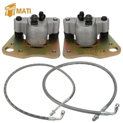 Front Brake Calipers & Hose Lines for Polaris Sportsman 500 570 700 800 450 2007-2017 Trail Blazer 330 Trail Boss 330 1911540