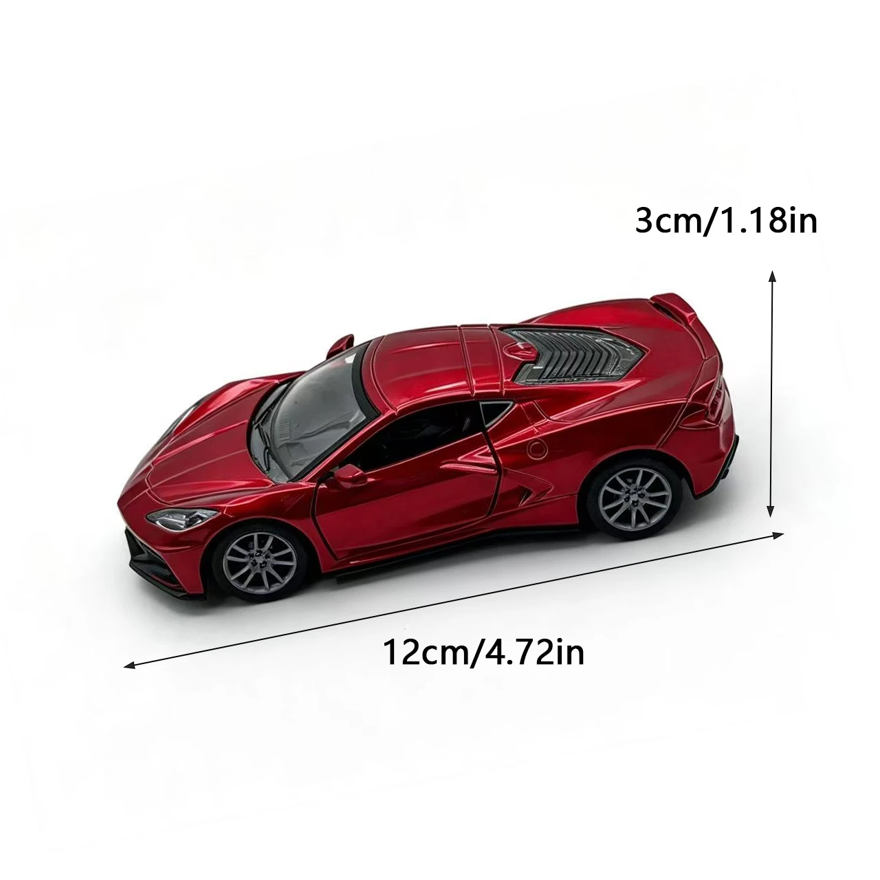 Scale Cast Simulation Alloy Toy Car Door Can Be Opened Pullback Drive Collectible Model Vehicle Toy for Kids - view 6