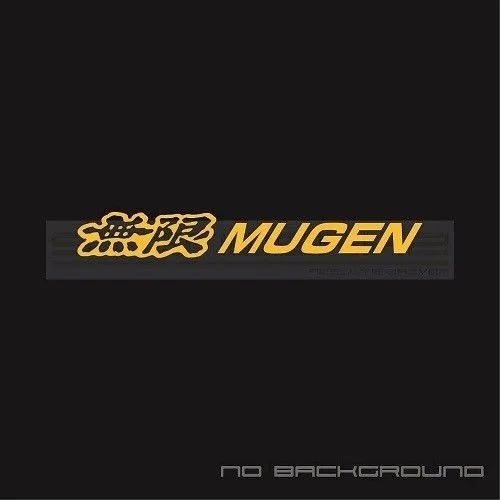 

For 2Pcs/Pair Mugen Decal Sticker Civic S2000 NSX TYPE S PAIR Car Styling