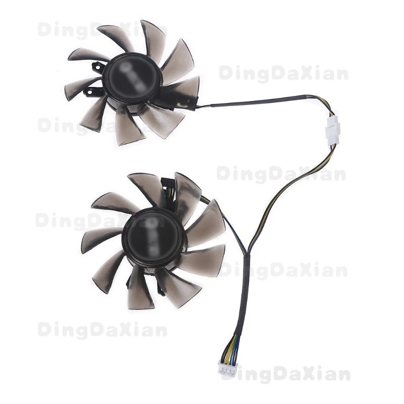 

Вентилятор охлаждения видеокарты d+2PC T129215BU 4Pin для GALAX GTX 1060 KFA2 12V0.50A