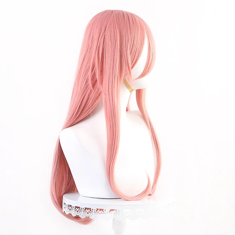 Movie Nakano Miku Wigs Long Pink Red Halloween Cosplay Wigs Grils Costume Party Synthetic Hair Women view 2