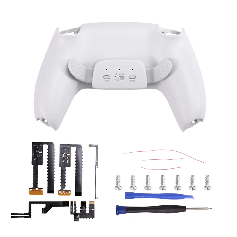 For PS5 Double Back Clip Button Handle Back Clip Rear Back Button Programming Custom Mapping Burst Back Button