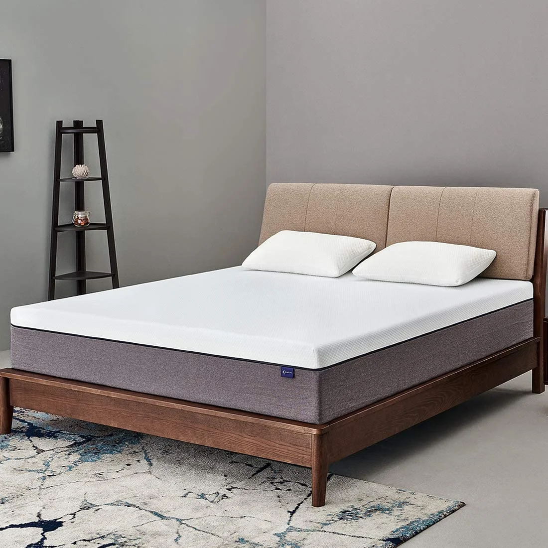10 Inch Eco-Friendly Gel Memory Foam Mattress Breathable Knitted Fabric Medium Feel-for Home Hospital Box Bedroom Furniture