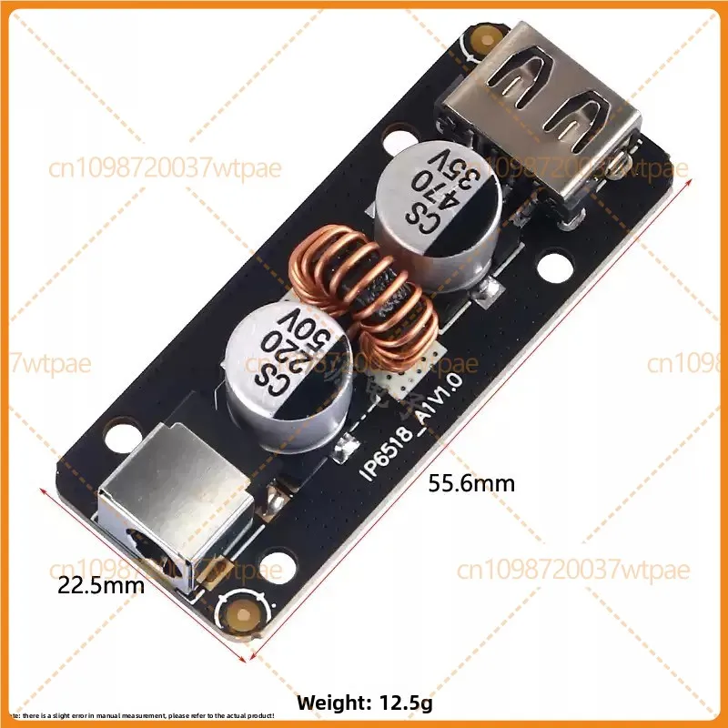 For IP6518 Fast Charging Module Full Protocol Support, 5V 9V 12V 20V Output QC3.0 FCP MTK High Efficiency Charging Board