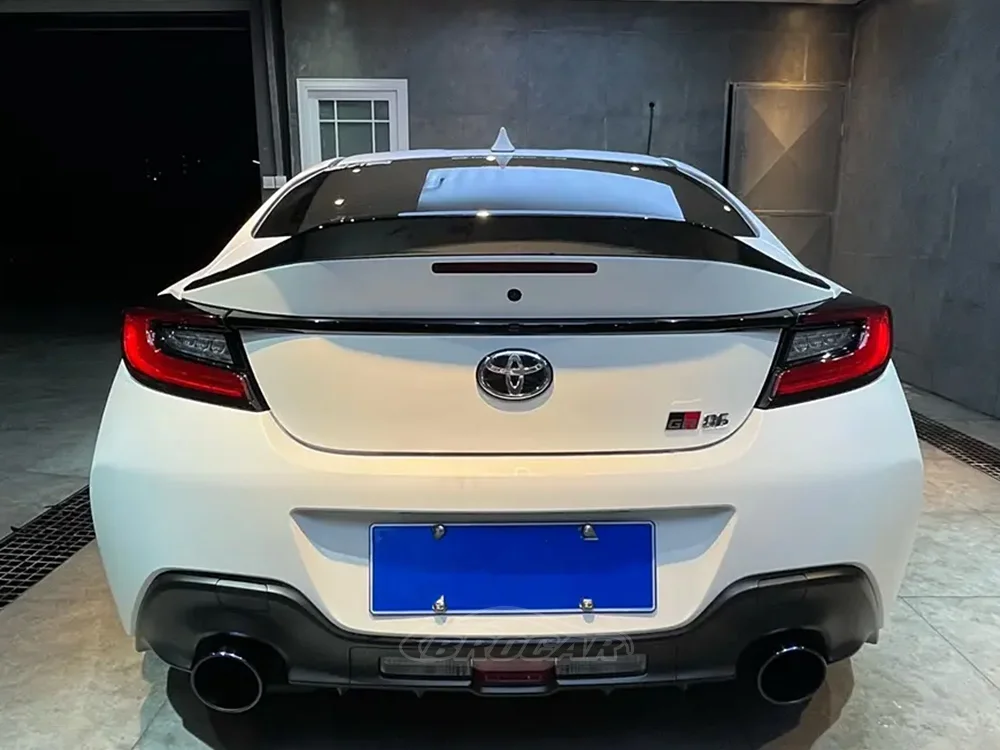 For Subaru BRZ Toyota ZA86 GR86 2021 - 2023 TRD Style High Quality ABS Plastic Gloss Black Rear Spoiler Trunk Boot Wing Spoiler