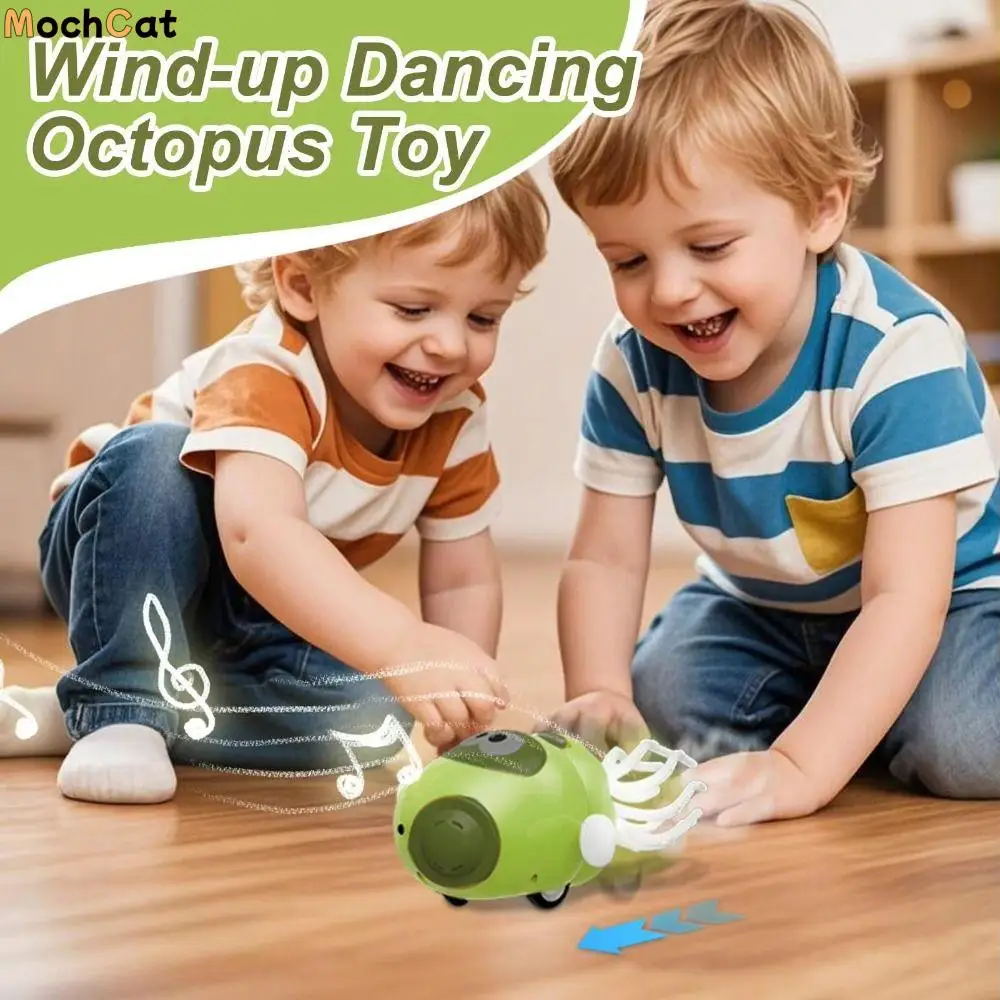

Plastic Electric Dancing Octopus Toy Interactive Simulation Crawling Interactive Octopus Toy Swinging Movable