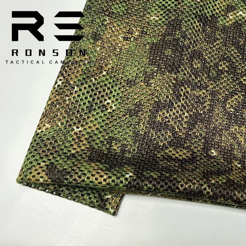 Mesh fabric 230gsm PENCOTT GREENZONE camouflage fabric tactical tricot fabric mesh for printed