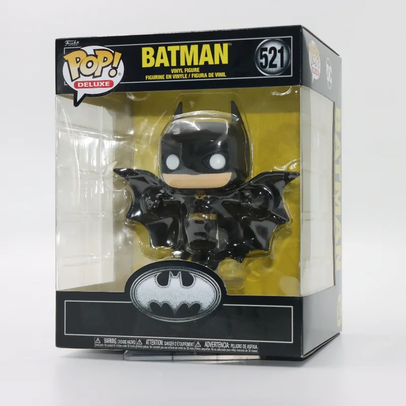 

Original Funko Pop Deluxe Batman Soaring 85th Action Figure #521 Vinyl Figure Doll Model Gift Collectible Figurine Decoration