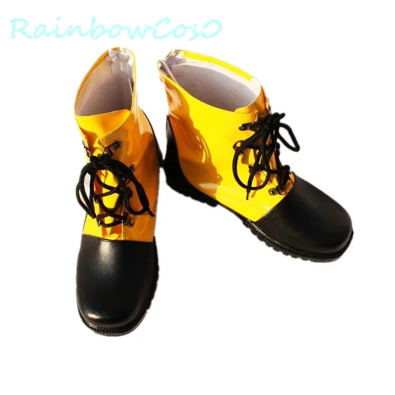 أحذية RainbowCos0 التأثيرية FF5 Tidus أحذية كوسبلاي فاينل فانتسي Tidus أحذية لعبة أنيمي الهالوين وعيد الميلاد