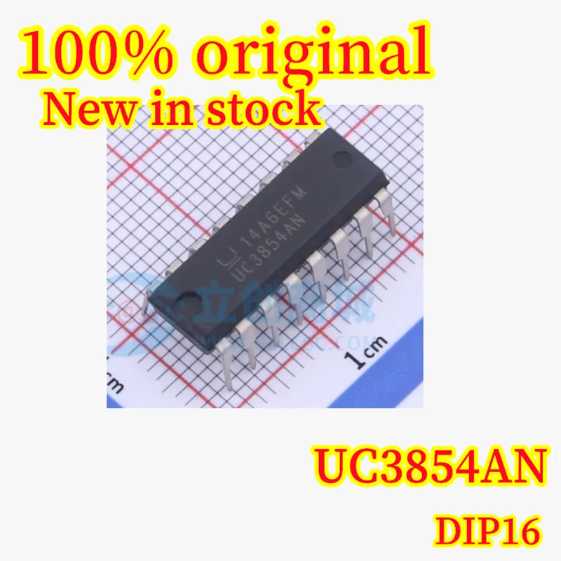 (10/50 قطعة) UC3854AN UC3854 DIP16 رقاقة تحكم تصحيح عامل الطاقة (PFC). علامة تجارية جديدة 100%، أصلية، متوفرة في المخزون، شحن سريع #1