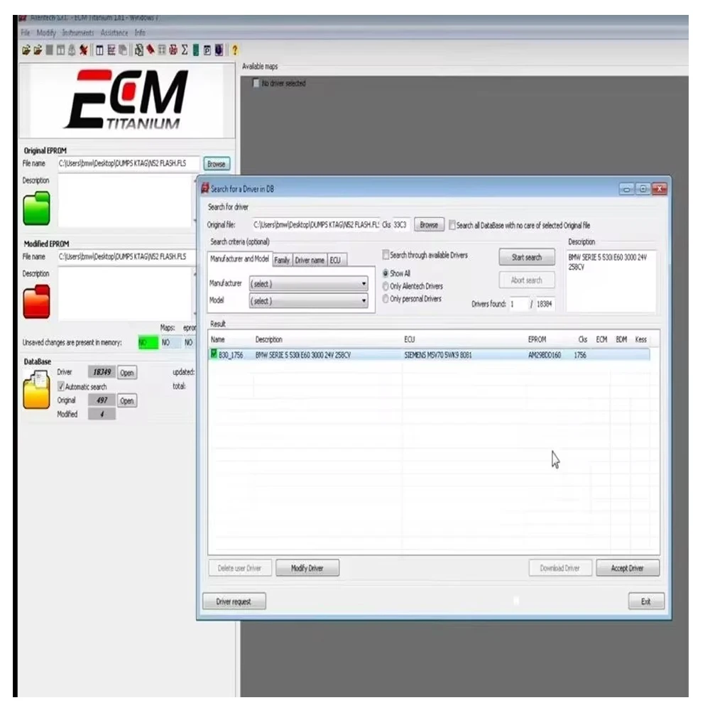 ecm titanium V1.61 software with 26100 Driver ECU Training software+WinoLS 4.26 More Functions Auto ECU Chip Tuning Software