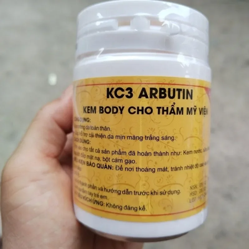 Whitening Body Cream 250g Vietnam Kich Trang Arbutin KC3 Vang Moisturizing Skin Care