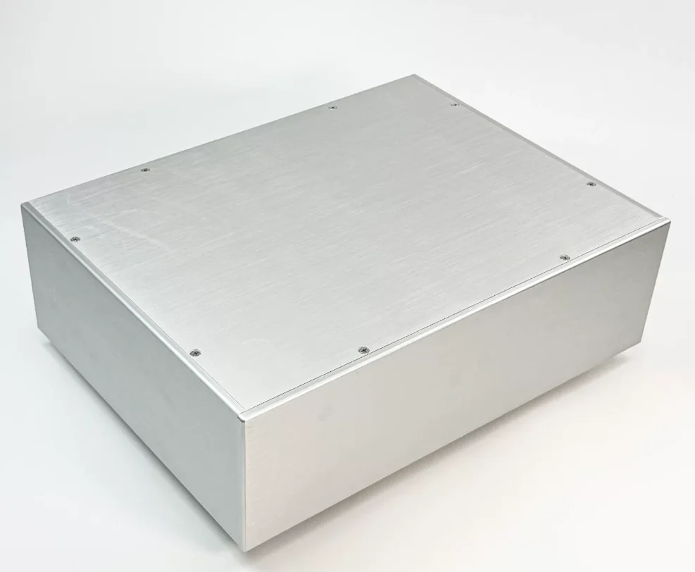 HIFI430 All Aluminum Amplifier Chassis / Preamplifier Case / AMP Enclosure DIY Box (430 *130*325mm)