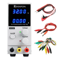 LW-K3010D Mini DC Power Supply Adjustable 4 Digit Display 30V 10A Switching Laboratory Voltage Regulator Stabilizer AC 220V 110V