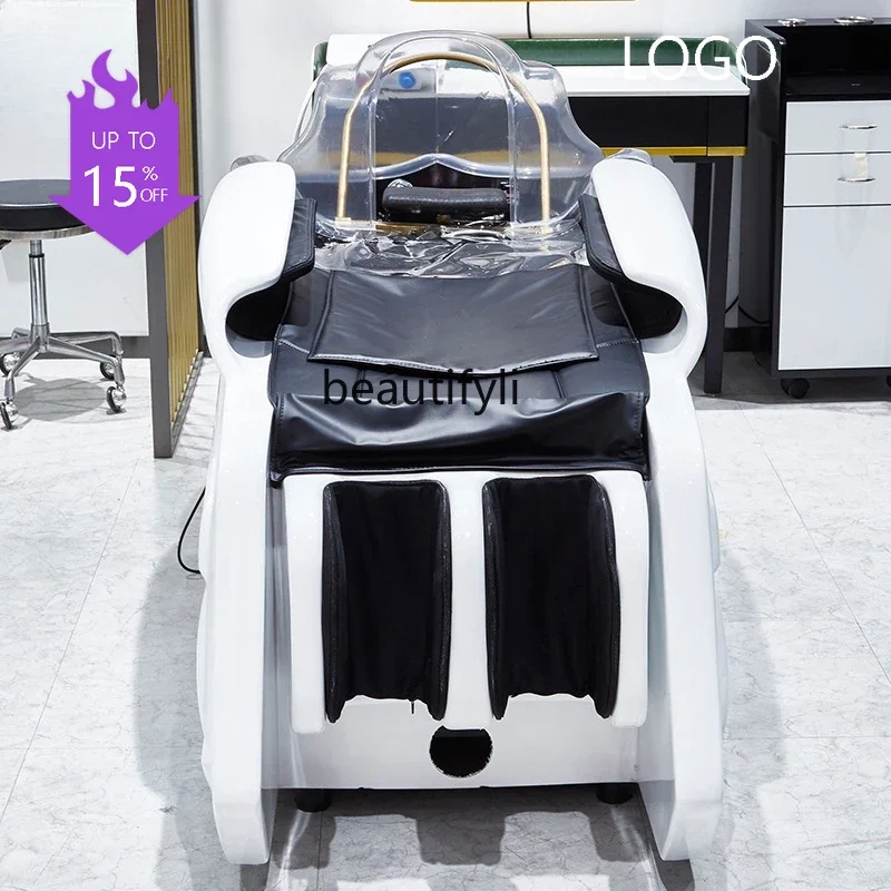 Q181 Smart Whole Body Massage  Hair Salon Energy-Saving Electric Shampoo Bed Hair Fumigation Head Therapy Thai Style Flushing Be