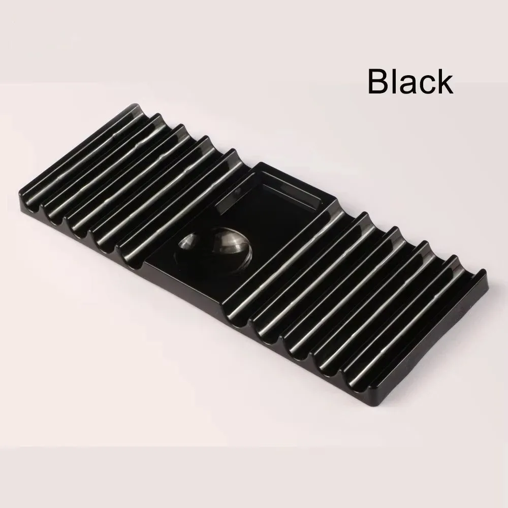 Multi-purpose Dual Form Holder 10-Compartment with Color Palette Nail Art Tools Holder Nail Extension Molds Holder