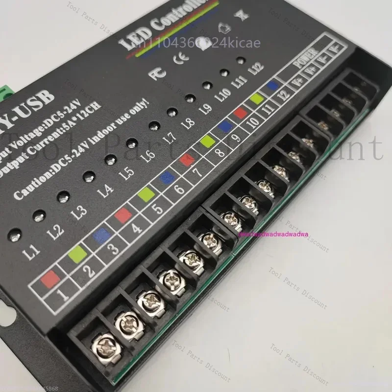 Autonomous Programming 12Way Programmable USB LED RGB Controller 3528 5050 Strip Module