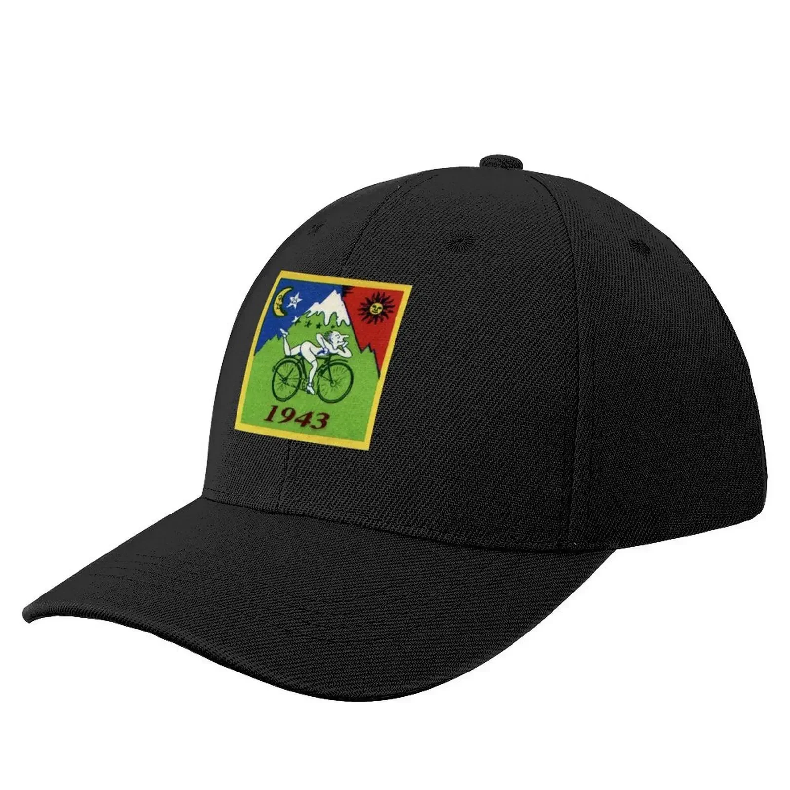 Albert Hoffman LSD Bicycle Day Baseball Cap Visor Hat Baseball Cap western Hat Female Men's