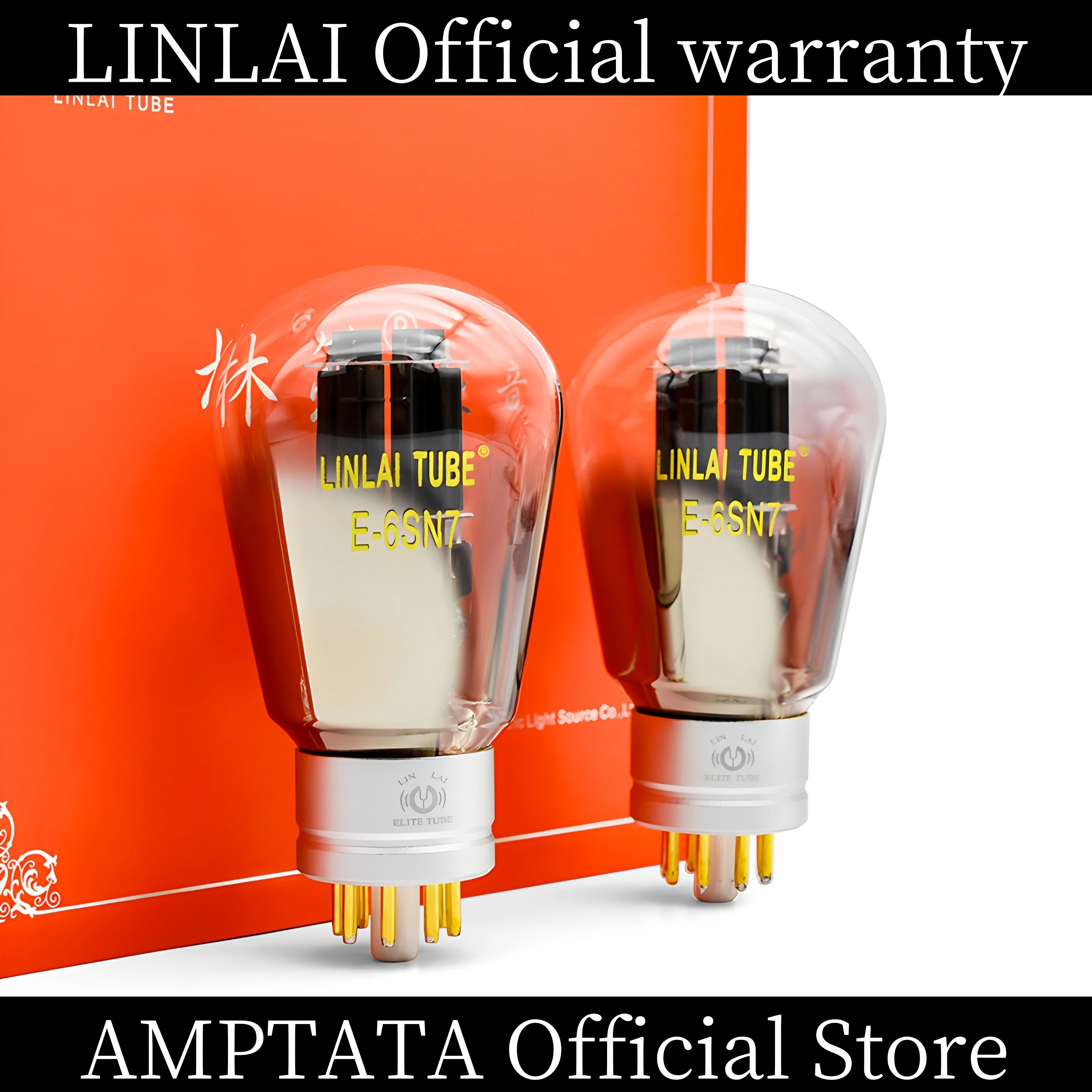 LINLAI E- 6SN7 / سلسلة Top Elite الرائدة / أنبوب مكنسة كهربائية / ترقية WE CV181 ECC32 / مكبر للصوت / ضمان لمدة 15 شهرًا / زوج متطابق