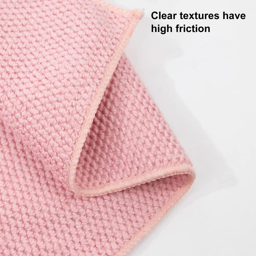 Kitchen Towel Set 5 Pcs Kitchen Towels Set Absorbent Dish Towels with Lanyard Solid Color Hand Towels for Seasonal Decoration