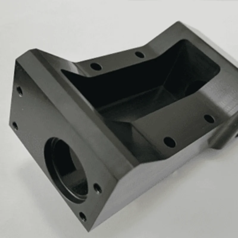 Custom CNC Black Conductive POM Plastic Parts High Precision Plastic Prototype Nylon ABS PEEK Milling CNC Machining Parts