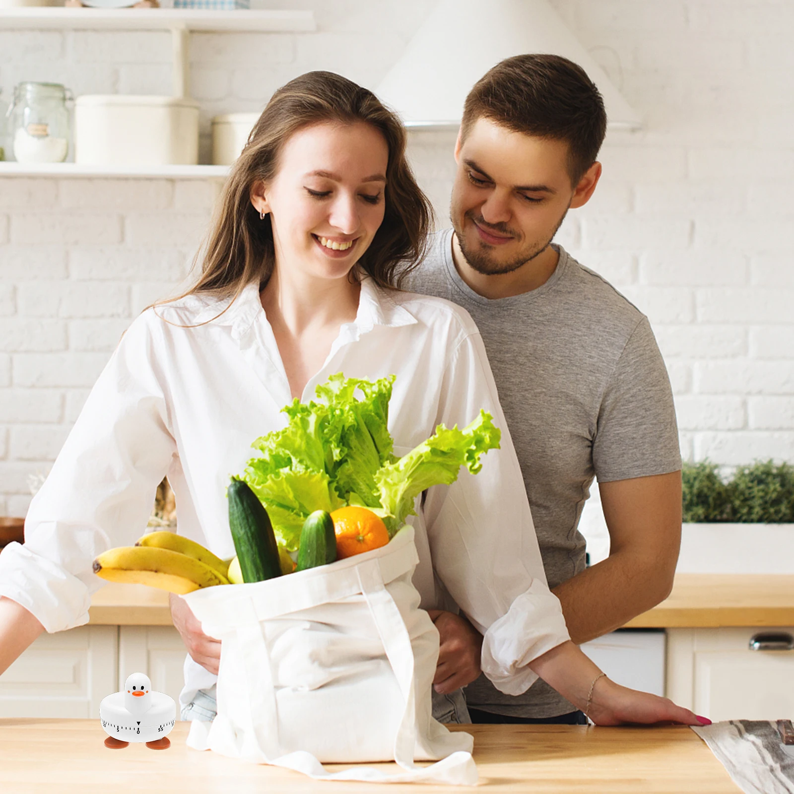 

1Pcs Kitchen Timer Mechanical Animal Shape Easy Operate Cooking Timer 60 Minute Countdown Time Management Tool Kitchen Reminder