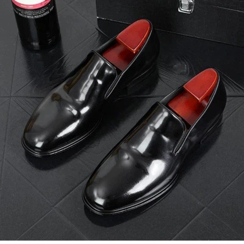 YETTIES Men's Shell Cordovan Slip-On Loafers | Goodyear Welted Luxury Casual Shoes with Premium Leather Comfort
