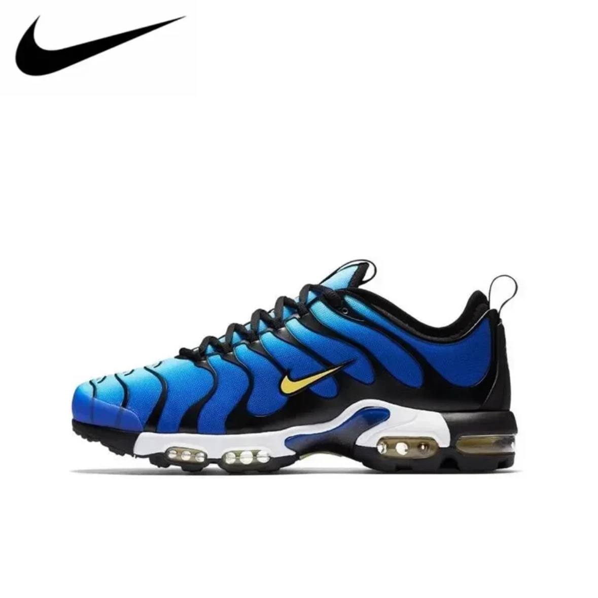 Мужские кроссовки для бега Nike Air Max TN, синие удобные нескользящие кроссовки на воздушной подушке для занятий спортом на открытом воздухе, мужские кроссовки Nike