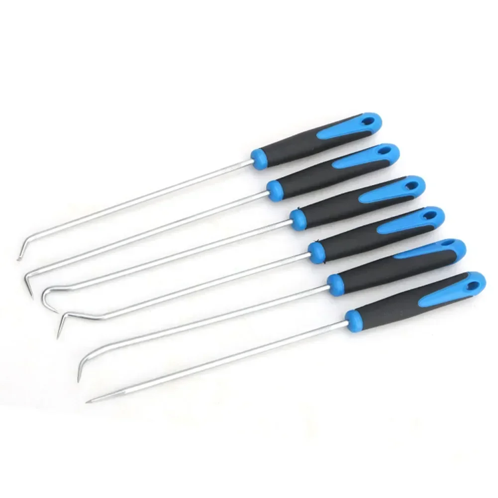 6pcs Car Auto Vehicle Oil Seal Screwdrivers Set O-Ring Seal Gasket Puller Remover Tool Remover Pick Hooks Repair Tools