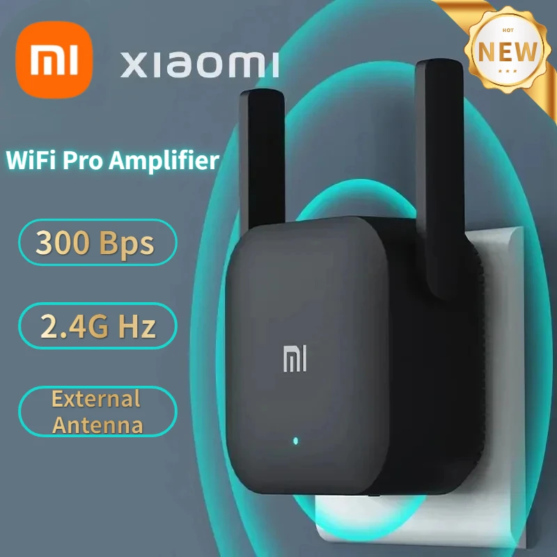 Xiaomi New Original Wifi Amplifier Pro 300M 2.4G Repeater Network Expander Range Extender Roteader Mi Wireless Wi-Fi Router