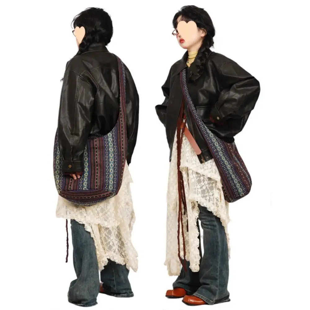 

Unique Semitian Nomadic Style Lace Skirt Mesh Texture Irregular Skirt Long Skirt Vintage Draping Skirt Feminine