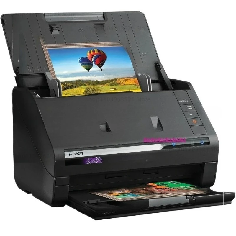 

FF-680W Wireless High-Speed Photo and Document Scanning System, Black