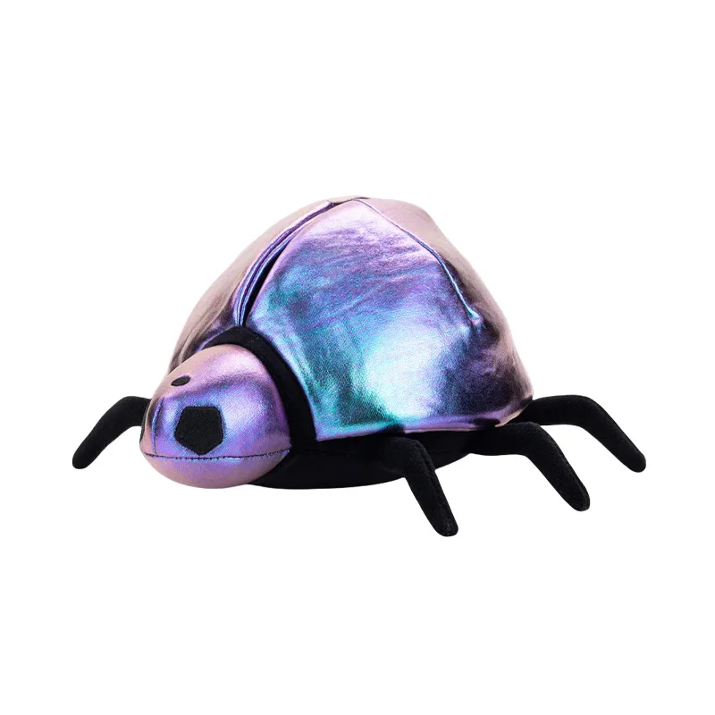 Аниме Doug The Bug Beetle плюшевая кукла игрушка 22 см мультфильм милый мягкий жук украшение комнаты плюшевая кукла для ребенка подарок