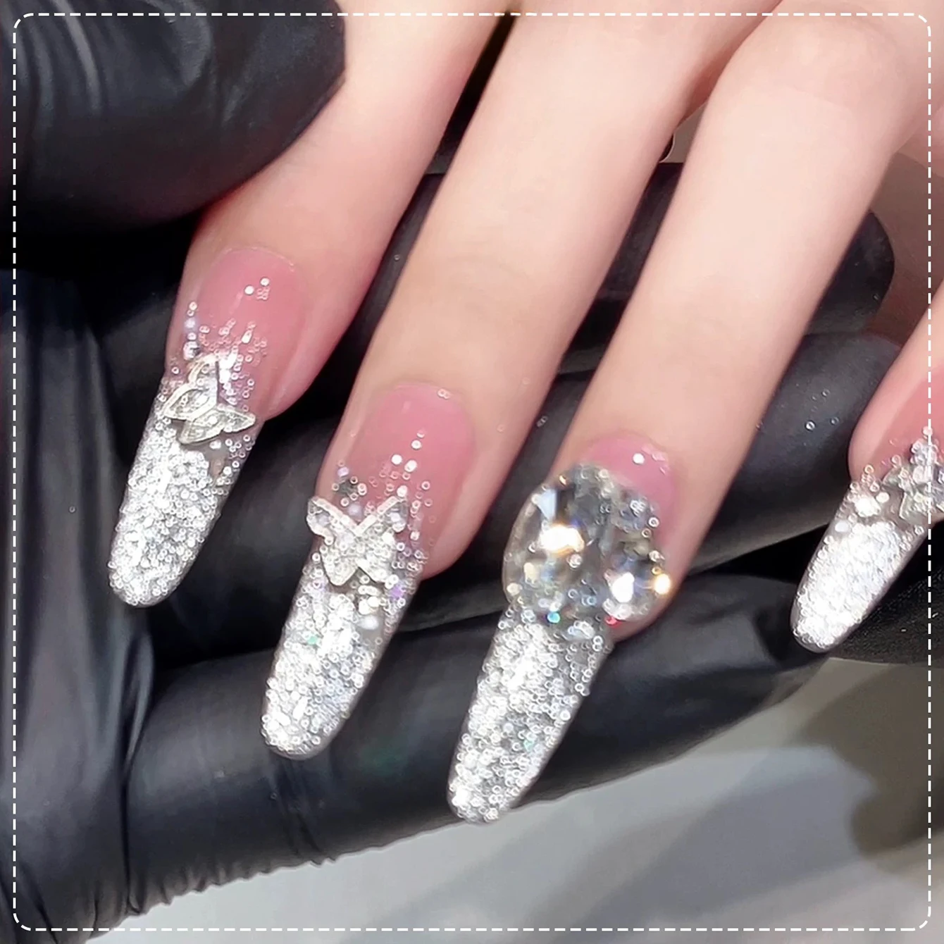 1 pçs psk 2025 novo popular glitter branco elf olho de gato gel unha polonês brilhante platina flash olho de gato esmalte suprimentos para unhas