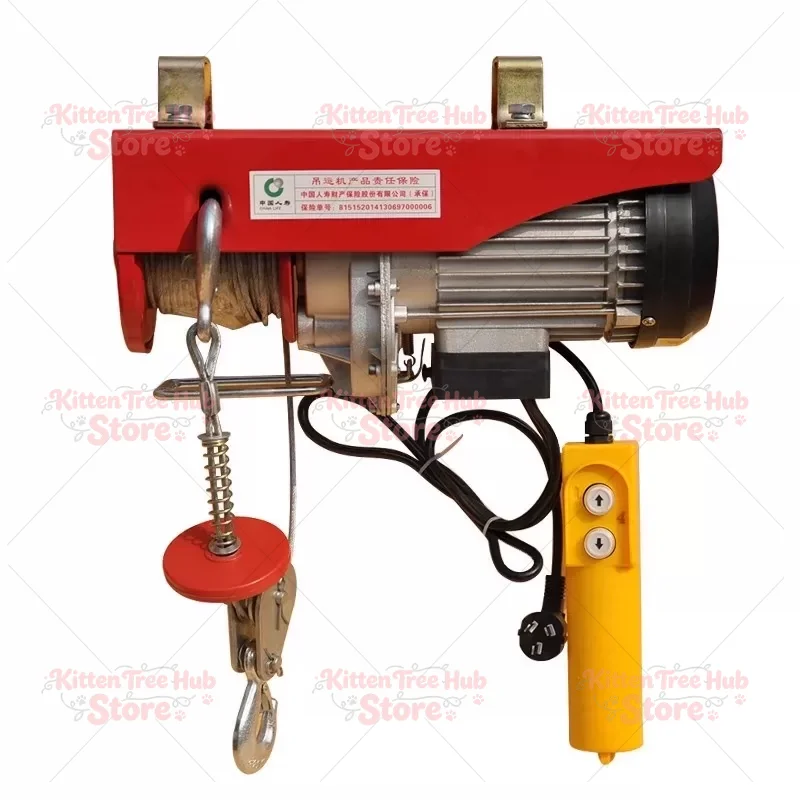 Electric Hoist  Household Crane Hoist Small  Decoration Hoisting Crane